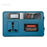 RUN Multiple Outlet Intelligent  Inverter 21V To 220V Inverter Adapter
