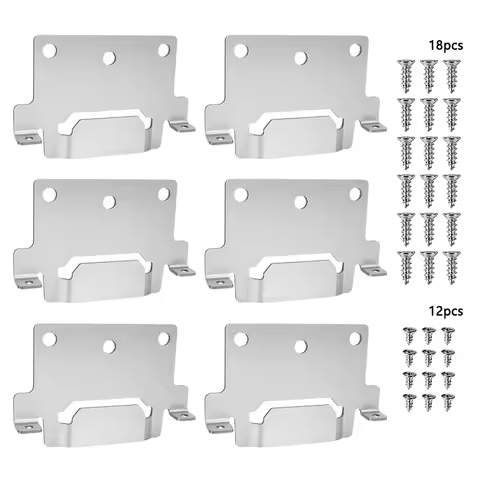 1Set Bed Monunting Hardware for Ikea Skorva Midbeam Bed Monunting Brackets w/ Fitting Screws Camper 