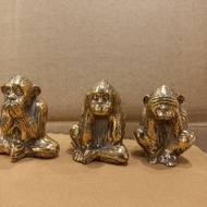 Monkey Statue set of 3 | Home Decor (07-90)