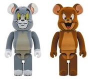 HOT DOG TOYZ - Be@rbrick 1000% 湯姆貓 傑利鼠 植毛版 TOM JERRY FLOCKY