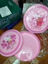 粉紅色Hello Kitty圓形糖果盒×2