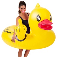 Duck Pool Floats for Adults Ring Pool Floaties Inflatable Duck River Tubes Blow Up Pool Rafts for La