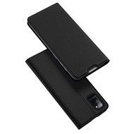 [SG] Samsung Galaxy A11 / A30s A50 A50s / A31 / A51 / A70 / M21 Case - Dux Ducis Exquisite Skin Pro Silk Flip Cover with Card Slot