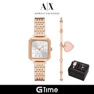 [Official Warranty] Armani Exchange AX7164SET Women's Stainless Steel Watch 27mm Water Resistant Wat