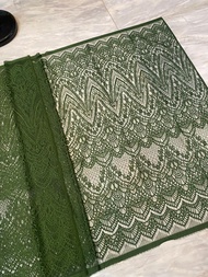 25 meter Bahan Kain Brukat Lace Semi France Brukat Panel Semi Perancis Premium