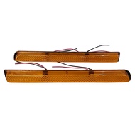 Proton Iswara Sedan Aeroback (1992 - 2003) Front Bumper Light Lamp Lampu Celah Orange Amber White Al