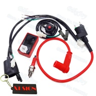 Wiring Loom Harness Kill Switch Racing Ignition Coil 5 pin AC CDI Box A7TC Spark Plug para sa YCF 7