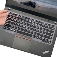 UUONDO Keyboard Cover for Lenovo ThinkPad 14" E480 E485 E490 E475 E470 E470c, ThinkPad 14" T460(s) T470(s) T480(s) T490/S T495(S), ThinkPad L390 L460 L470 L480 14", Thinkpad A475 A485 -Black…