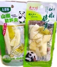 Ps06 หน่อไม้หม่าล่า หน่อไม้กรอบดองพริกจีน กรอบอร่อยพอดีคำ 30-200g