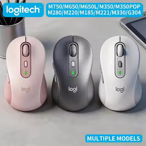 Logitech Wireless Mouse M750 M650 M650L M350 M350POP M280 M220 M185 M221 M330 Mini Size Mouse