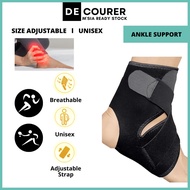 Adjustable Ankle Support Braces Guard Sport Foot Guard Gear Injury Gym Protective Pelindung Kaki Futsal Lutut Outdoor护脚腂