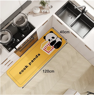 Inaso Keset Kaki Dapur Anti Slip Keset Kaki Alas Lantai Ruang Tamu Karpet Kitchen Floor Mat HBC351