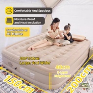 【Free Pump】Tilam Angin Single Tilam Camping Inflatable Bed Single Tilam Angin Camping Double Air Bed