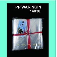 Waringin Pp Plastic Bag 14x30
