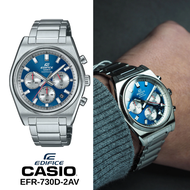 นาฬิกาข้อมือผู้ชาย EFB-730D-4AV สายสเตนเลส น้ำหนักเบา ดีไซน์สวย มี 5 สี พร้อมส่ง