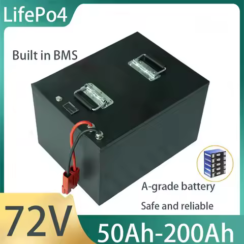 72V A-class battery, 50Ah 60AH 80AH 100AH 120AH 150Ah 200AH LifePo4 lithium battery, golf cart, elec