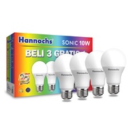 HANNOCHS Sonic 6 10 13 18 Watt Multipack LED Light Bulb Pack of 4 Lights (G)