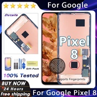 6.2"OLED Display For Google Pixel 8 Lcd Display Touch Screen Digitizer For Pixel 8 GKWS6 G9BQD GZPFO