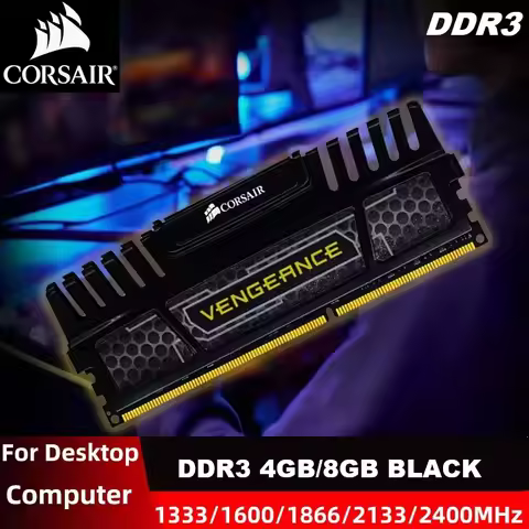 CORSAIR DDR3 Memory Vengeance LPX UDIMM Ram 4GB 8GB 2400MHz 2133MHz 1866MHz 1600MHz 1333MHz Desktop 