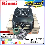 Kompor Gas 1 Tungku Rinnai 301S / Kompor Rinnai 1 Tungku / Kompor Rinai 1 Tungku / Kompor 1 Tungku /