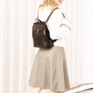 简约女皮包 能 側背+斜背+后背包 旅行包 毕业生日礼物 客制刻字