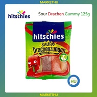 [Hitschies] Sour Drachen Gummy 125g/Vegan Jelly, Saure Drachenzungen