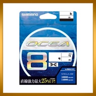 Shimano Ocia 8 Line 400m, 8.0 Size, 5 Colors, LD-A81S Fishing Line