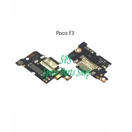 Poco F3 Charging Board USB Port Pin Mic Handfree Jack