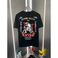 EVISU/God of Fortune 2026 Round Neck Short-Sleeved T-Shirt Couple Style Men Style Official Website S