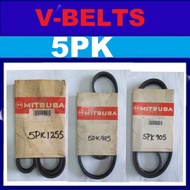 V-BELTS MITSUBA 5PK905 5PK985 5PK1255