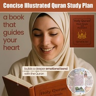 【Visual Guide/Effective Learning】 Islamic Scripture Study Planner with Daily Schedule Organizer  Pro