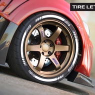 轮胎白墙贴热销STRIPE轮胎字母贴whitewalltirestickers