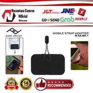 PEAK MOBILE STRAP ADAPTERDesign for Peak Design Mobile Strap Peak Design M-SA-BK-1 Official Warranty