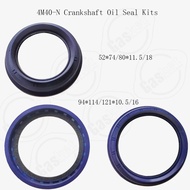 4G63-8V 4G64-8V 4G64-16V 4M41 4M40 Front and Rear crankshaft oil seal sets For Mitsubishi engine BZ5