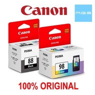 CANON PG88 BLK / CL98 COLOR = PG88 + CL98 PG-88 CL-98 FOR E510 E560 PRINTER