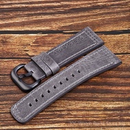 28mm For Seven A Friday Strap Crazy Horse Leather For Smartwatch soft waterproof Vintage Wristband