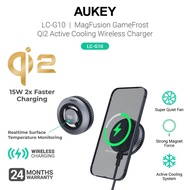 Aukey LC-G10 MagFusion GameFrost Qi2 Magnetic Fast Wireless Charging Active Cooling (24 Months Warra