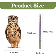 Burung Hantu untuk Menjauhkan Burung Merpati, 5 Pek Burung Hantu Palsu, Hiasan Burung Hantu Gantung 