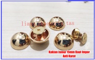 KAKIAN TAS JAMUR BAUT 15mm (1 PCS) - KAKIAN TAS ANTI KARAT - PAKU BAUT