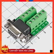[2 Pieces]- DB9 Port 9-Pin Female Domino Screw Wire Connector Without Shell ChipViet Store