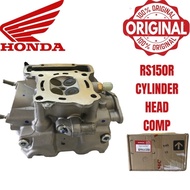 100% ORIGINAL HONDA RS150 V1 V2 CYLINDER HEAD ASSY FULL COMBO SET  RSX 150 / RS150R WITH VALVE ADN C