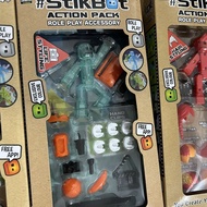 【Ready Stock】stickman stikbot figure stickman robot toy stickbot monsestori booba stickman avastars 