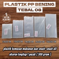 Clear pp plastic 08 size 13x18 13x20 13x25 14x20 14x25 14x30 15x20 15x25 15x30 16x25 16x30 16x35