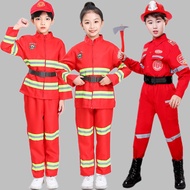 Firefighter Costume Kids Bomba Uniform Fireman Cosplay Costume for Boys and Girls