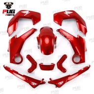 PUGParts ชุดสี MSX ตัวเก่า ชุดสีMSX 125 รุ่นแรก ปี2012-2015 (ชุด10ชิ้น) เฟรม MSX เฟรมชุดสีMSX msxตัว