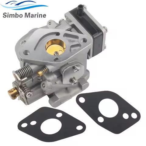 369-03200-1 Carburetor with Gasket Fits for Tohatsu Nissan Marine Outboard Motor 5HP M5B 2-Stroke 36