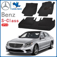 Little Bird พรมปูพื้นรถยนต์ โรงงานผลิตของไทย Benz S S-Class S300 S350 S400 S500e S560 W222 W221 2013