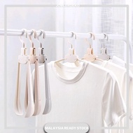 Multifunctional Folding Clothes hanger Clothes hanger Clothes Drying Rack plastic Portable Clothes hanger