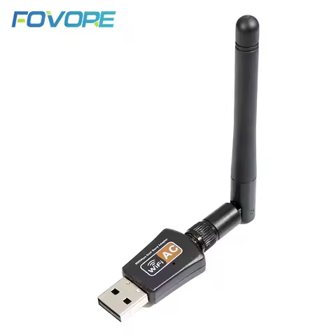 Wireless Wifi Adapter USB AC600 RTL8811CU Dual Band 600Mbps 2.4GHz-5GHz Antenna PC/Tablet Network Ca
