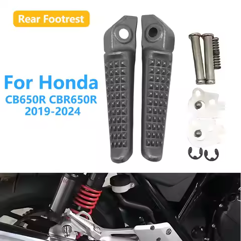 Motorcycle Rear Footrests Foot Pegs For Honda CBR650R CB650R CBR650F CBR600RR F2 F3 F4 F4i CMX1100 P